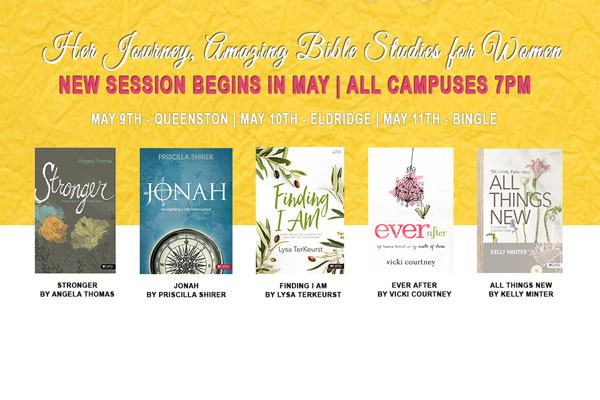 Her Journey Bible Studies - Spring 2017 Session II - Queenston